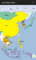 Asia Map Puzzle syot layar 1