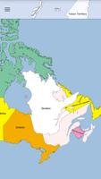 Canada Map Puzzle постер