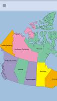 Canada Map Puzzle capture d'écran 1