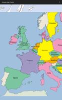 Europe Map Puzzle syot layar 3