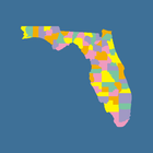 Florida Map Puzzle icône