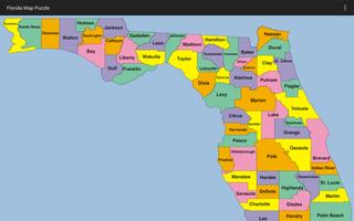 Florida Map Puzzle capture d'écran 3