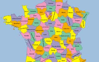 France Carte Puzzle capture d'écran 2