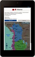 Albania map تصوير الشاشة 1