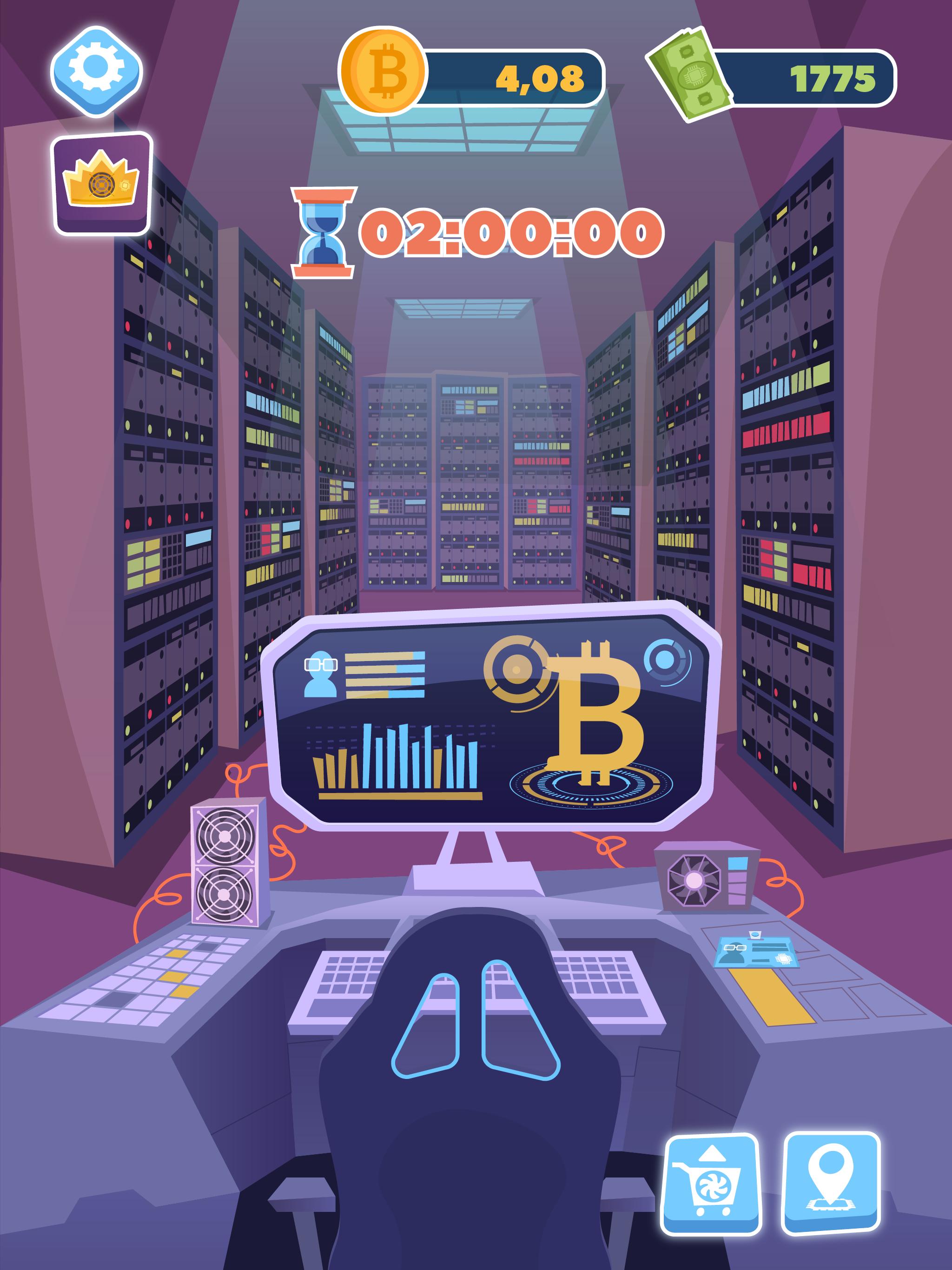 Bitcoin mining: life tycoon, idle miner simulator for ...