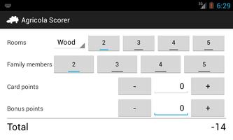 Lightweight Score Calculator for Agricola الملصق