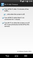 پوستر Wi-Fi Idle Timeout