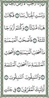 سورة الواقعة بخط اليد الكبير screenshot 1