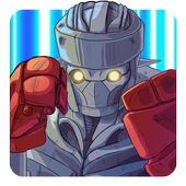 Permainan pertempuran Robot ikon