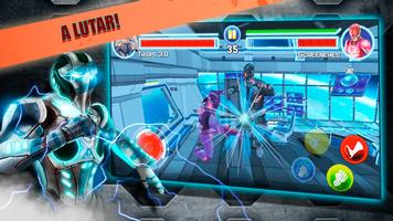 Jogo de luta Steel Fighters Cartaz