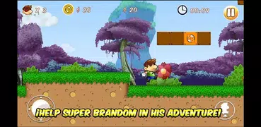 Super Brandom - Classic platform games