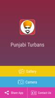 Punjabi Turban Beard Editor الملصق