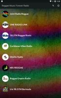 Reggae Musik-Radio Plakat