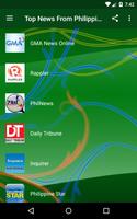 Top News Philippines - OFW Pin Affiche