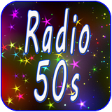 50s Musik-Radios Zeichen