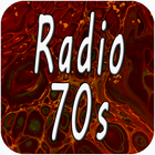 70s Music Radios Zeichen
