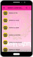 SURAH LAZIM DALAM SOLAT 截图 2