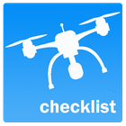 DJI Drone Flight Checklist Zeichen