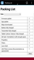 برنامه‌نما Drone Pre Flight Checklist عکس از صفحه