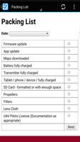 DJI Drone Flight Checklist Screenshot 1