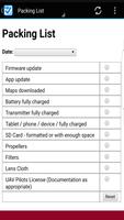 DJI Drone Flight Checklist imagem de tela 1