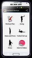 Kettlebell Workout Affiche