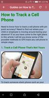 How to Track a Cell Phone تصوير الشاشة 2