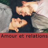 Amour et relations icône