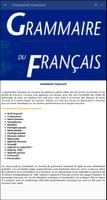 La Grammaire Française Affiche