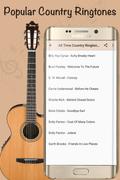 Best Country Ringtones - Free Music Songs captura de pantalla 2