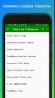 Today's Hit Ringtones - Free New Music Ring Tones Affiche