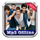 One Direction Mp3 Offline icône