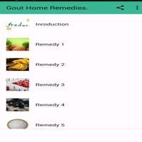 Gout Home Remedies poster