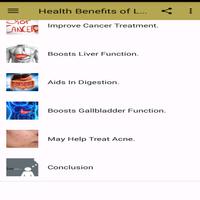 Health Benefits Of Lemons captura de pantalla 2