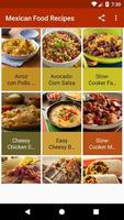 Mexican Food Recipes Affiche