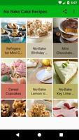 No Bake Cake Recipes Cartaz