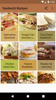 Sandwich Recipes Affiche