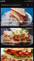 Recettes De Sandwichs (offline) Affiche