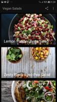 Poster Vegan Salads Recipes Offline