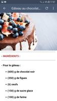 Recettes Gateaux capture d'écran 3