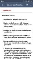 Recettes Gateaux screenshot 1