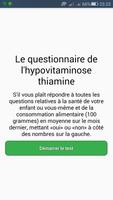 Absence de test de vitamines B Affiche