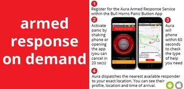 Bull Horns Panic Button