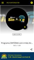 89,9 Sintonia FM Affiche
