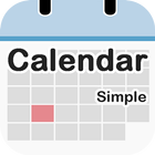 Calendar (Simple) Simple and easy-to-use calendar! simgesi