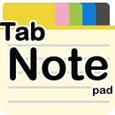 "Tab Notepad"! Switch notes qu APK