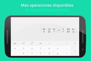 Calculadora de Matrices Poster