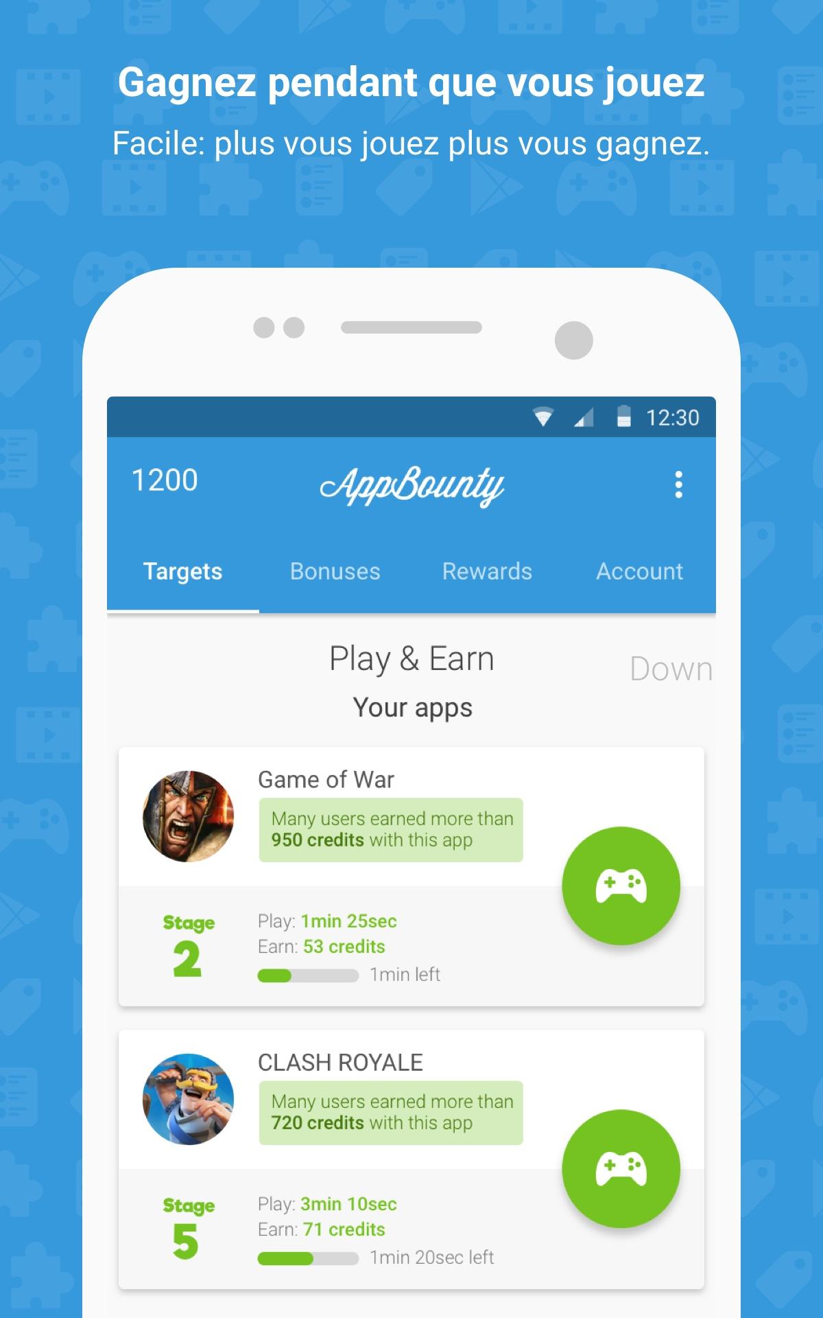 Appbounty.Net Application Pour Gagner Des Gemmes Clash Royal ... - 