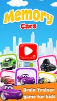 Cars Memory Game Affiche