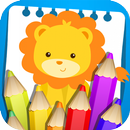Animals Coloring Book - Learn & Games for Kids APK
